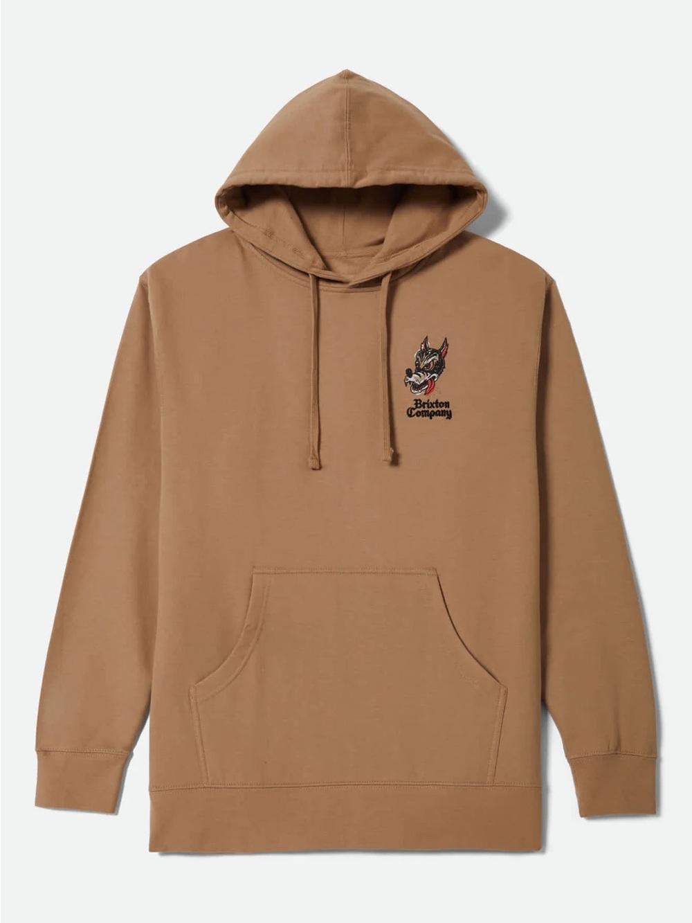 Brixton Company "Still Got That Dawg In You" Hoodie - Sandstone Brown - Size M